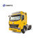 SINOTRUK A7 6X4 χρησιμοποίησε το τρακτέρ 10 ρόδα 371 420HP φορτηγών πρωταρχικό - κεφάλι μετακινούμενων